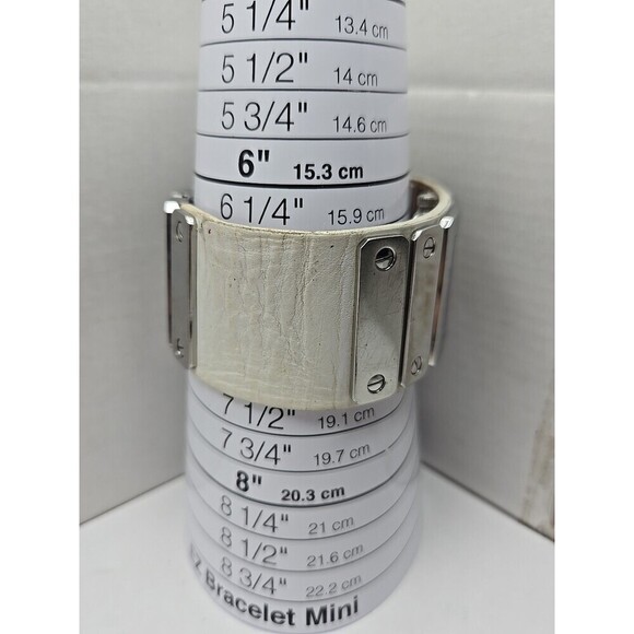 Fender Guitar Leather Cuff Bracelet Watch Rectangle Japan Quartz New Battery main image 4